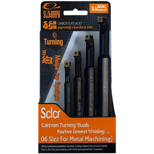 Sclcr Internal Turning Tool Set Positive Insert Turning Tools 06 Size For Metal Machining - Product Image 2