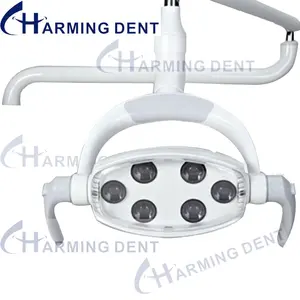 Foshan चिकित्सा आपूर्ति COXO दंत दीपक एलईडी कुर्सी/6 बल्ब एलईडी चिकित्सकीय ऑपरेटिंग प्रकाश मौखिक प्रकाश डेंटल यूनिट दीपक स्पेयर पार्ट्स