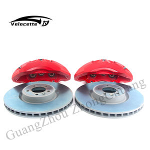 Para ruedas de 19 + pulgadas, Kit de pinza de freno, 6 pistones, delantero, 380mm, trasero, 34mm, juego de freno de pinza de coche para Landrover <span class=keywords><strong>Defender</strong></span> Maserati Benz - Product Image 2