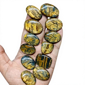 FAIJAN GEMS Gemas Sueltas de Neelita Natural Hechas a Mano, Cabujones de Diferentes Formas y Tamaños, Certificadas por Terceros, de Rajasthan, para Joyería - Product Image 1