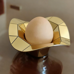 Stainless Steel/Aluminum <b>Egg</b> Tray ISO9001 Certified, Perfect for Restaurant & Hotel Breakfast Service - Product Image 1