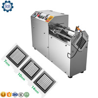 Automatische elektrische snijmachine voor uien, aardappelen, citroenen, mango's, kokosnootchips, fruit en groenten
