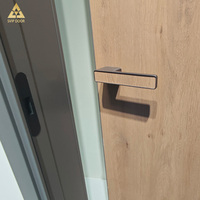 Porte intérieure de haute qualité, résistante à l'eau, au design moderne, pour chambre et salle de bain, garantie 5 ans