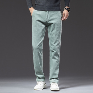 Ingrosso nuovi uomini formali da lavoro in <span class=keywords><strong>velluto</strong></span> a coste in <span class=keywords><strong>velluto</strong></span> tinta unita <span class=keywords><strong>pantaloni</strong></span> eleganti Casual <span class=keywords><strong>pantaloni</strong></span> spessi <span class=keywords><strong>pantaloni</strong></span> lunghi a matita - Product Image 3