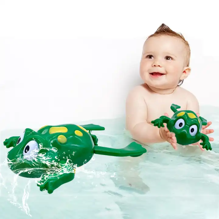 baby bath toys cute swimming frog