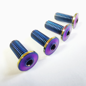 Xe Đạp Vít Titan M4 M5 <span class=keywords><strong>M6</strong></span> Grade5 Cầu Vồng Được Sản Xuất Bởi Các Nhà Cung Cấp Baoji Trung Quốc - Product Image 2