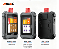 Alat Diagnostik Diesel ANCEL V5 HD Pemindai Sistem Lengkap untuk Truk Semi dan Bus 12V 24V J1939 J1708