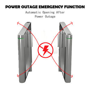 Tourniquet d'entrée et de sortie de société de porte de barrière d'oscillation de reconnaissance faciale intelligente automatique - Product Image 6
