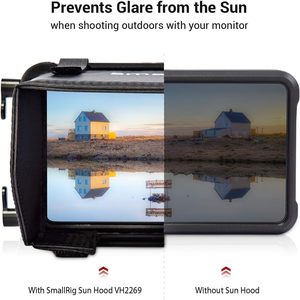 Parasol para <span class=keywords><strong>Atomos</strong></span> Shinobi 5\" / Jaula Serie <span class=keywords><strong>Ninja</strong></span> VH2269 Hecho en China - Product Image 2