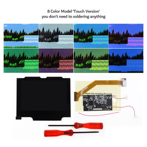 Kit d'écran tactile rétroéclairé IPS Hispeedido pour GBA SP V2 pour console Game Boy Advance SP GBA SP - Product Image 2