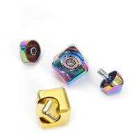 Cube anti-stress, jouet sensoriel en métal, jouet pour les doigts EDC pour adultes et enfants, soulagement de l'anxiété et du TDAH, logo personnalisé, cadeau