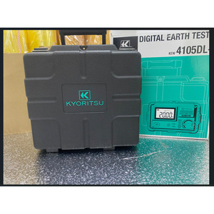 Testeur de terre numérique Kyoritsu KEW 4105DL, mesure de résistance 2000 Ohm, précision de mesure 0,05 %, pour tests de sécurité électrique - Product Image 4