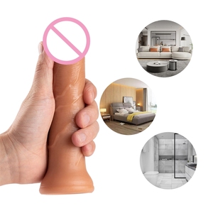 Di alta qualità giocattolo del sesso femminile telecomando PVC gomma artificiale pene Dildo vibratore per le donne - Product Image 3