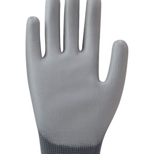 Guantes de Trabajo de Seguridad con Recubrimiento de Poliuretano (PU) en la Palma, Ligeros, para Uso General, Ensamblaje de Electrónicos y Almacén, en Color Gris, <span class=keywords><strong>CE</strong></span> 4131X - Product Image 2