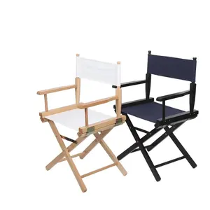 كرسي مخرجين فنانين خشب مكياج مكتب قابل للطي وخفيف الوزن احترافي - Product Image 5