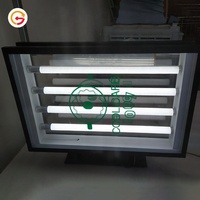 Jagarsign-cajas de luz de publicidad personalizadas, caja de luz de doble cara para exteriores