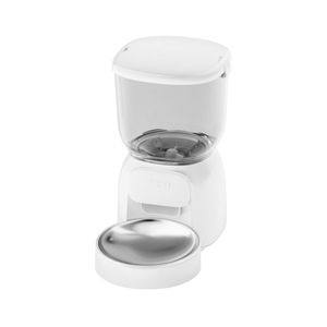 Comedero Automático para Mascotas Dudu de 4L, Inteligente, con Control Remoto y Aplicación para Perros y Gatos, Forma Redondeada, Enchufe Estadounidense, Desmontable - Product Image 2