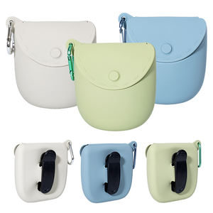 पालतू प्रशिक्षण के लिए हाथों से मुक्त कमर बैग, साइलिकोन कुत्ते के लिए प्रशिक्षण आपूर्ति के साथ पाउच का इलाज - Product Image 4