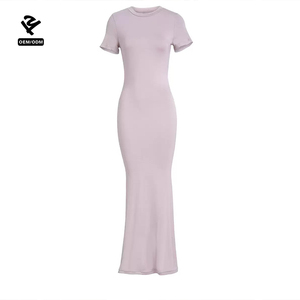 F5156 المرأة مثير Bodycon قصيرة الأكمام تنورة Ruched الصيف ميدي Bodycon تي شيرت اللباس النادي عارضة فساتين ملابس نسائية