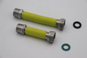 La tubería <span class=keywords><strong>de</strong></span> conexión específica <span class=keywords><strong>de</strong></span> gas <span class=keywords><strong>VASCO</strong></span> está equipada con una tapa hexagonal - Product Image 2
