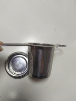 Infuseur à thé en maille tissée en acier inoxydable durable et de qualité alimentaire pour tasses, mugs, bureaux, hôtels et services de restauration