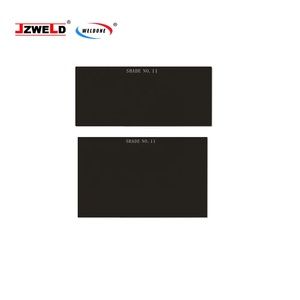 쉐이드 번호 9-14 사이즈 50MM 원형 검정 용접 유리 보호 렌즈 3MM 절단 산업용 OEM 맞춤 제작 JZWELD/WELDONE 브랜드 - Product Image 2