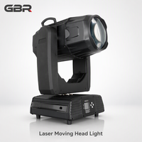 Projecteur laser mobile GBR FJ260C IP65 260W avec mélange de couleurs CMY+CTO 1.7 °   Laser de scène extérieur à double prisme 8+16 facettes
