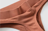 Tangas de Alta Calidad para Mujer, Talla XL, Transpirables, de Cintura Baja, con Estampado por Transferencia de Calor, Tejido Fino y Sólido, Ecológicas, con Logotipo