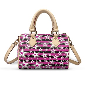 Impresión Bajo Demanda MOQ=<span class=keywords><strong>2</strong></span> Bolso Kami y Bolso de Estrellas Coloridas Personaliza con Tu Logotipo Bolso de Mano Mini Elegante para Mujer con Cierre - Product Image 3