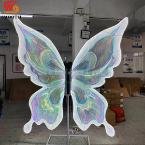 Telón de Fondo LED Grande con Mariposas, Estilo Romántico de Hadas, para Bodas, Eventos en Interiores y Exteriores, Verano 2026 - Product Image 1