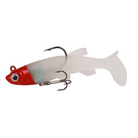 Umpan Hidup Biomimetik Laris Manis dengan Ekor Plastik & Silikon Bionik Lembut 80mm/13g Mata Kail untuk Ikan Bass dan Trout