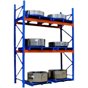 Étagère de stockage industrielle ZUNDING pour supermarché, rayonnage à palettes pour mezzanine, rayonnage en acier de moyenne capacité, revêtement électrostatique en poudre - Product Image 1