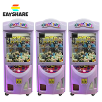 Vente en gros de mini-jouets de haute qualité à bas prix, machine à griffes, distributeur automatique, machine à griffes, jouets fous 2