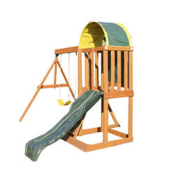 Ensemble de balançoires en bois pour enfants pas cher, aire de jeux de jardin, jungle gym, jeux d'escalade en corde pour enfants, en bois, à vendre - Product Image 2