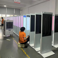 43 55 pouces Android Wifi LCD Digital Signage Floor Standing Kiosk Player publicitaire pour Hotel Shop Events Promotion