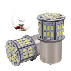 หลอดไฟ LED สำหรับรถยนต์ 12V สำหรับไฟจอดและไฟท้าย 3014 54SMD ไฟเลี้ยว ไฟเบรก 1156 1157 ไฟ LED - Product Image 4