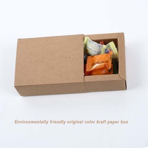Prime Brand Clear Frosted Original Cowhide Color Transparent Sliding <b>Drawer</b> Convenient Clear Window Recyclable Paper Packaging - Product Image 3