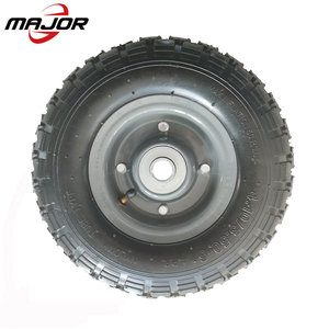 <span class=keywords><strong>4</strong></span>,10/3,50-5 de goma neumática de aire tipo de rueda del camión de mano para trolely carros con precio bajo - Product Image 2
