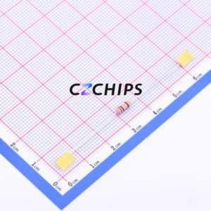 ตัวต้านทานแบบ Through-Hole รุ่น RI40-1/4W-100Kohm 1%T ชนิดเคลือบแก้ว (THT) ค่าความต้านทาน 100kOhm ความแม่นยำ 1% กำลังไฟ 250mW - Product Image 1