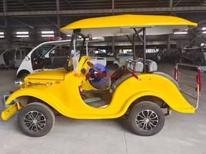 Coche Clásico Eléctrico de Turismo de Fabricación China, 6-14 Asientos, Velocidad 30-40 km/h, Motor Alternador de 4000W, 25% de Descuento - Product Image 3