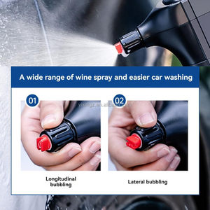 Pulvérisateur de mousse électrique sans fil rechargeable 2L, résistant aux acides et aux alcalis, en PA, pour le lavage et le detailing automobile, <span class=keywords><strong>pistolet</strong></span> portable - Product Image 3