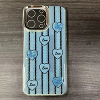 Coque de téléphone en TPU à paillettes motif papillon pour iPhone 18 17 16 15 14 13, coque arrière scintillante pour Honor X7E X9D X6B X7C X9C Play 10