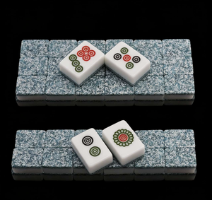 Mahjong Acrílico con Patrón de Mármol, Mini Mahjong Portátil para Viajes, para Juegos de Casino, Calidad Profesional, 4 Piezas, Venta Caliente de Fábrica - Product Image 6