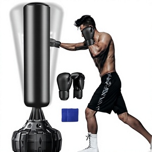 Saco de Boxeo de PU Personalizado con Base de Ventosa para Gimnasio en Casa y Fitness - Product Image 2