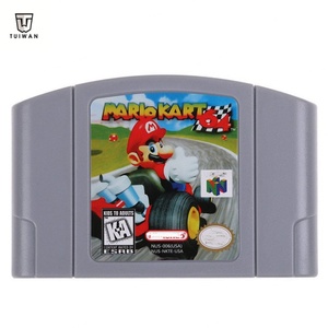 ตลับเกมคุณภาพสูงสำหรับ N64 มาริโอ้คาร์ท 64 เวอร์ชั่นอเมริกา - Product Image 1