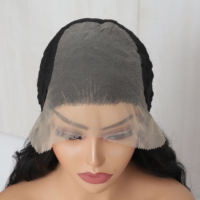 Peluca Larga Ondulada Suelta con Ondas Profundas Sin Pegamento para Mujer, Peluca Frontal de Encaje 13*6, Encaje de Alta Definición, Peluca 100% Cabello Humano