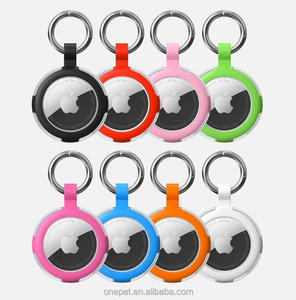 طوق بطراز كلاسيكي للكلاب مضاد للماء بنظام تحديد المواقع طوق مضاد للفقد للحيوانات الأليفة بنمط صلب ناعم متين مزين بوشاح - Product Image 6