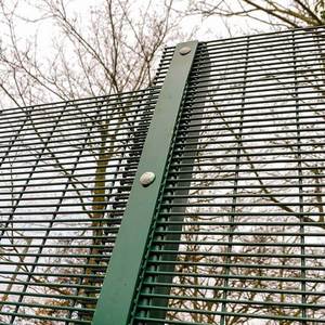 Hot Sale High Security <strong>Border</strong> Fence Hot Dipped Galvanized Welded Steel Wire Mesh Panels 358 Prison Fence Anti Climbing <strong>Fencing</strong> - Product Image 2