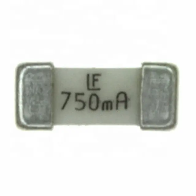 12 A 65 V AC 65 V DC Fuse Board Mount (gaya kartrid tidak termasuk) PERMUKAAN Mount 2-SMD, Square End Block 0453012.MR