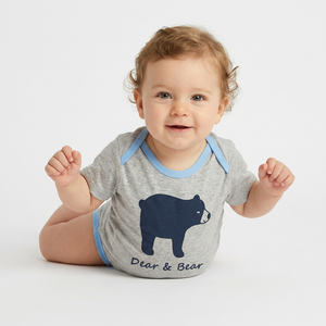 OEM/ODM 100% Cotton Infant Baby and Kids Clothes Online Snap Button Rompers - Product Image 2